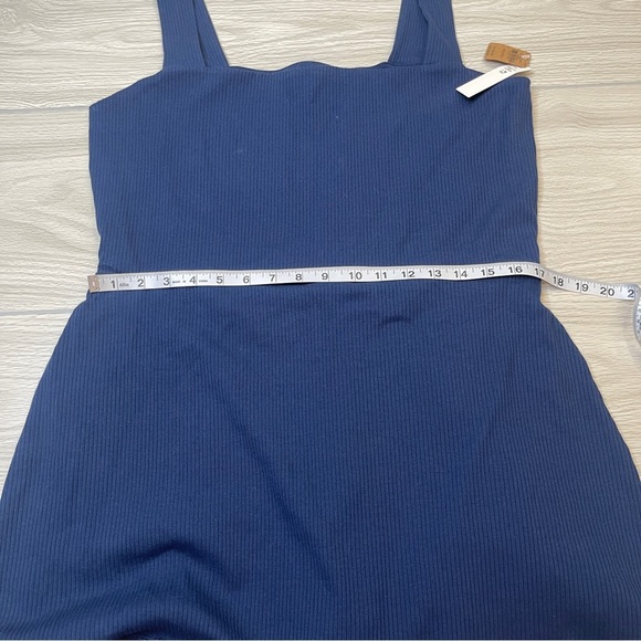 Pink Victoria's Secret Navy Blue Square Neck Active Dress Skort Size XXL New - Picture 15 of 16